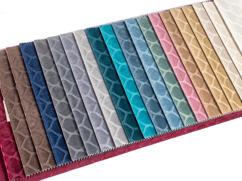 Vải nhung dập nổi chất lượng cao cho trang trí nhà