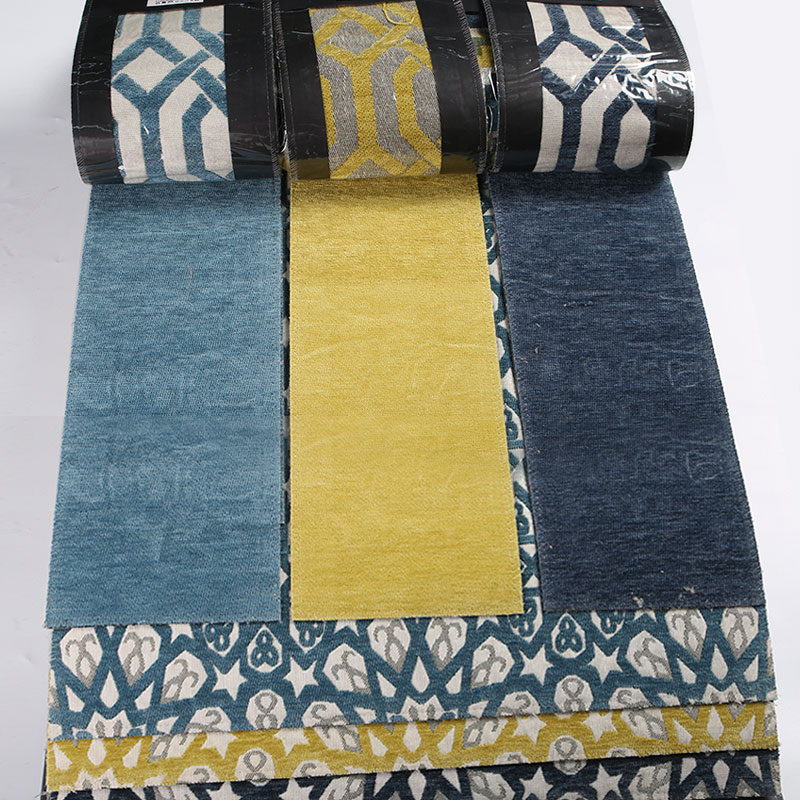Chenille Jacquard Upholstery Fabric