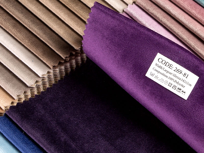 DYED / LAND WARP KNIT HOLLAND VELVET FELECE FRAFCH MDN269