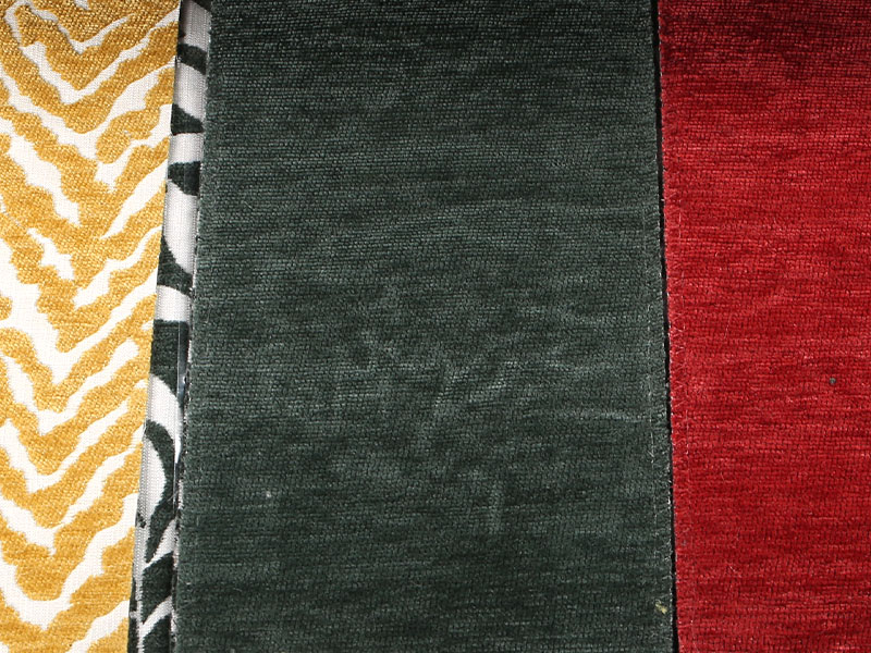 Hoa văn hoa Jacquard Chenille rèm ghế sofa bọc vải mdn975 mdn975