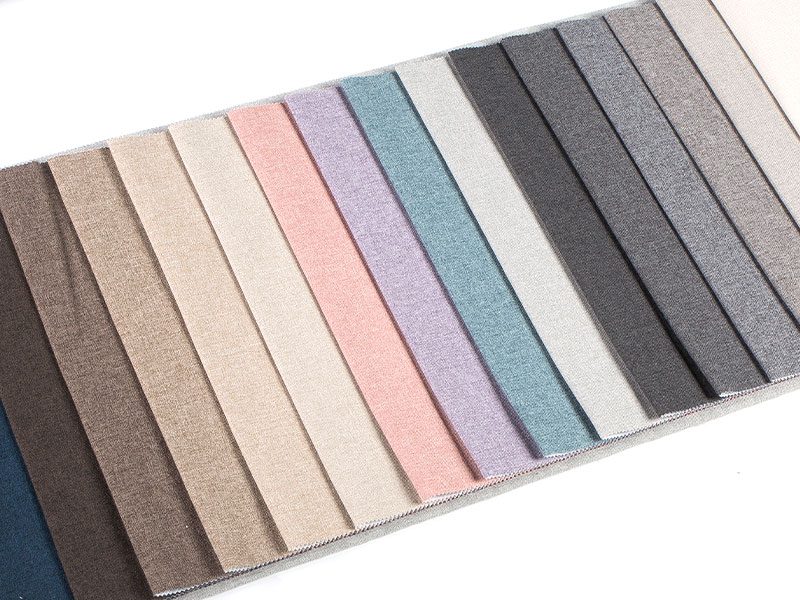 100% polyester mềm cation bắt chước vải lanh MDN-M2022