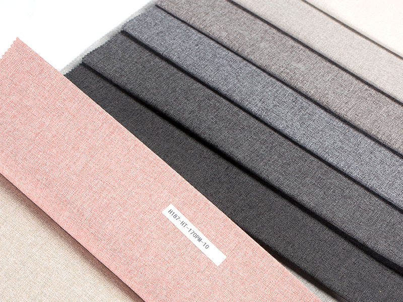 100% polyester mềm cation bắt chước vải lanh MDN-M2022