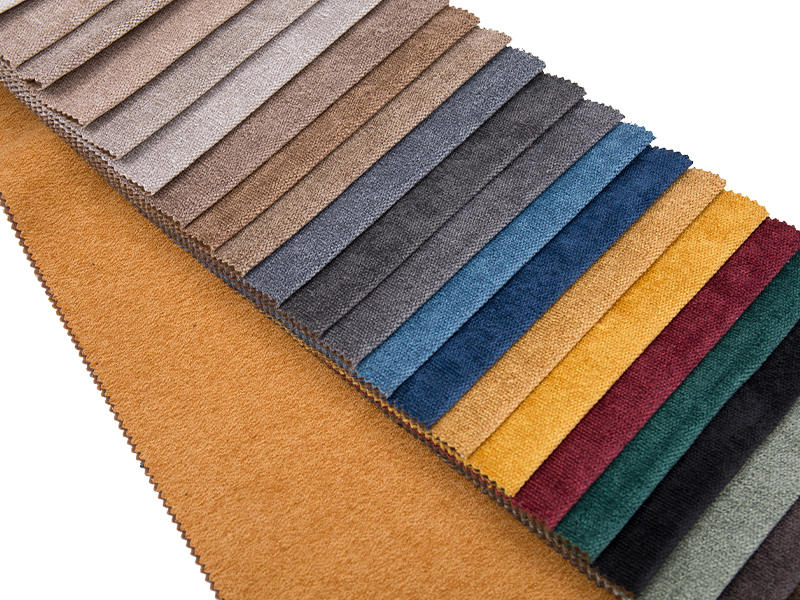250 - 520gsm màu rắn chenille vải bọc