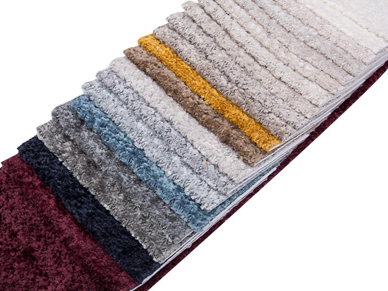 250 - 520gsm màu rắn chenille vải bọc