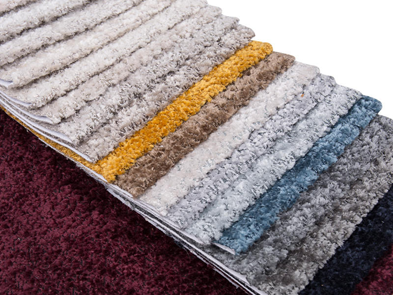 250 - 520gsm màu rắn chenille vải bọc