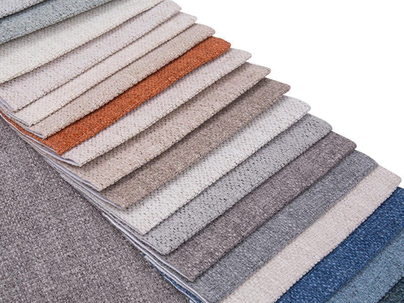 250 - 520gsm màu rắn chenille vải bọc