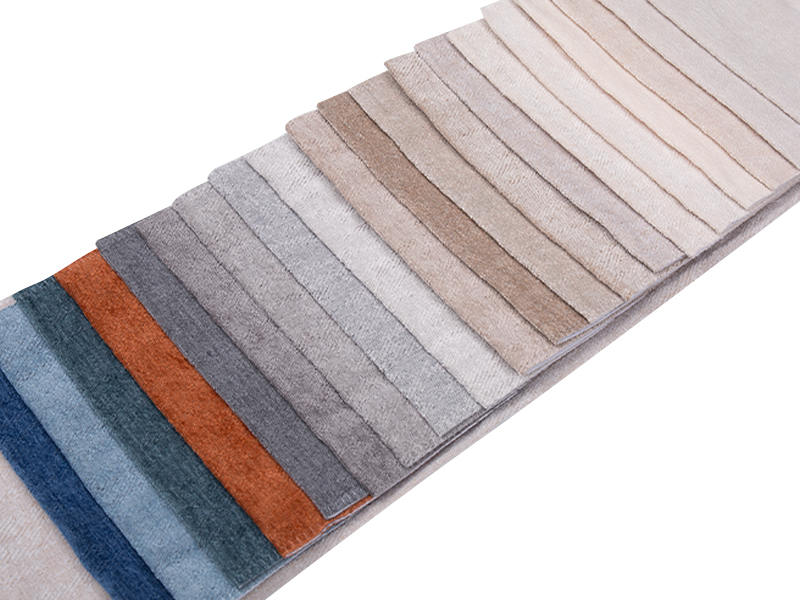 250 - 520gsm màu rắn chenille vải bọc