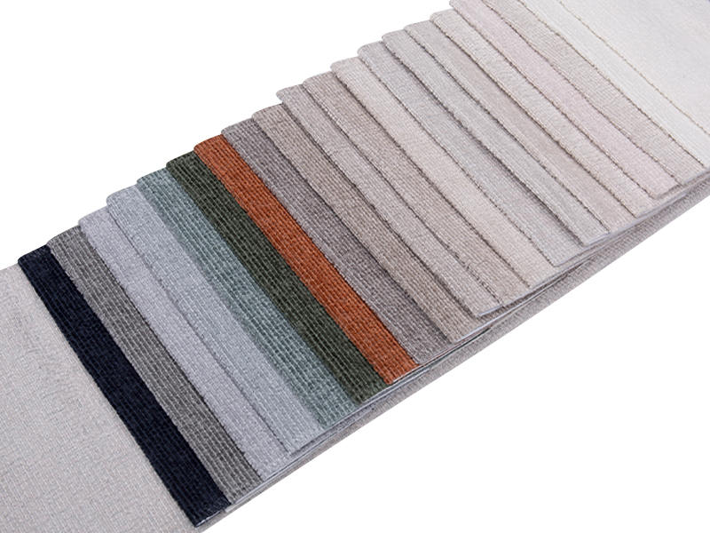 250 - 520gsm màu rắn chenille vải bọc