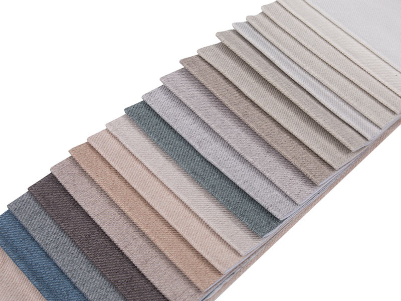 250 - 520gsm màu rắn chenille vải bọc