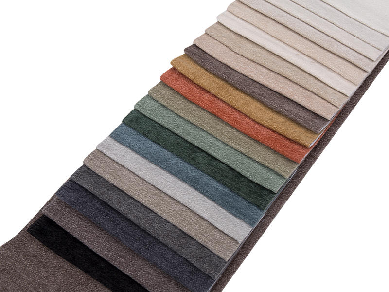 250 - 520gsm màu rắn chenille vải bọc