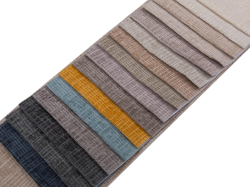 250 - 520gsm màu rắn chenille vải bọc