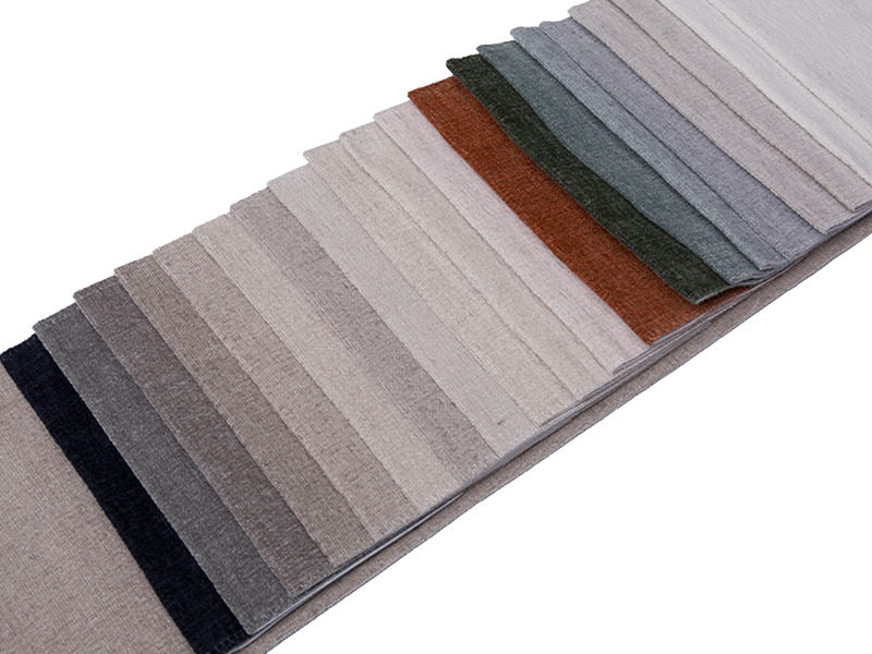 250 - 520gsm màu rắn chenille vải bọc