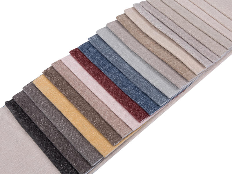 250 - 520gsm màu rắn chenille vải bọc