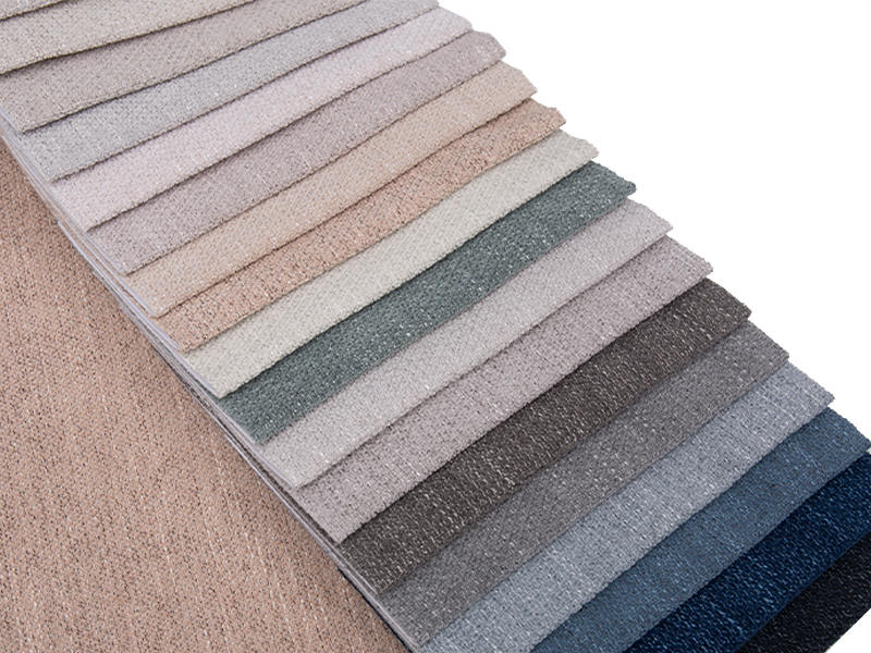250 - 520gsm màu rắn chenille vải bọc