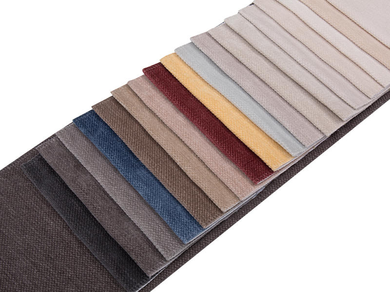 250 - 520gsm màu rắn chenille vải bọc