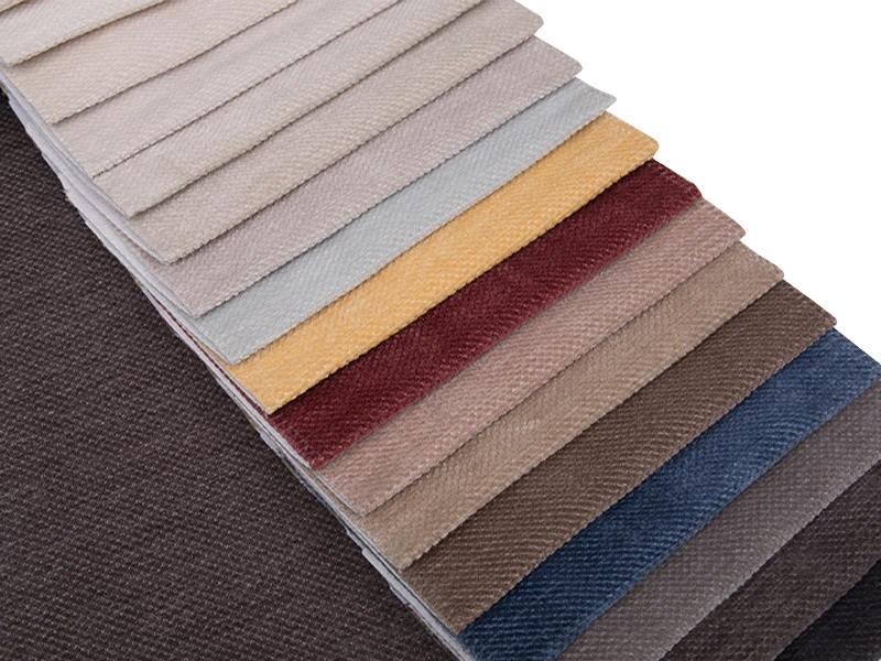 250 - 520gsm màu rắn chenille vải bọc