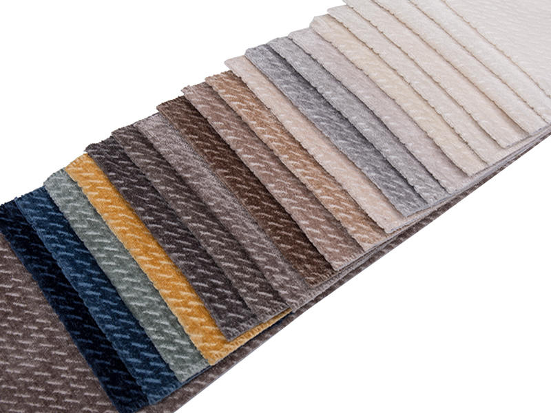 250 - 520gsm màu rắn chenille vải bọc