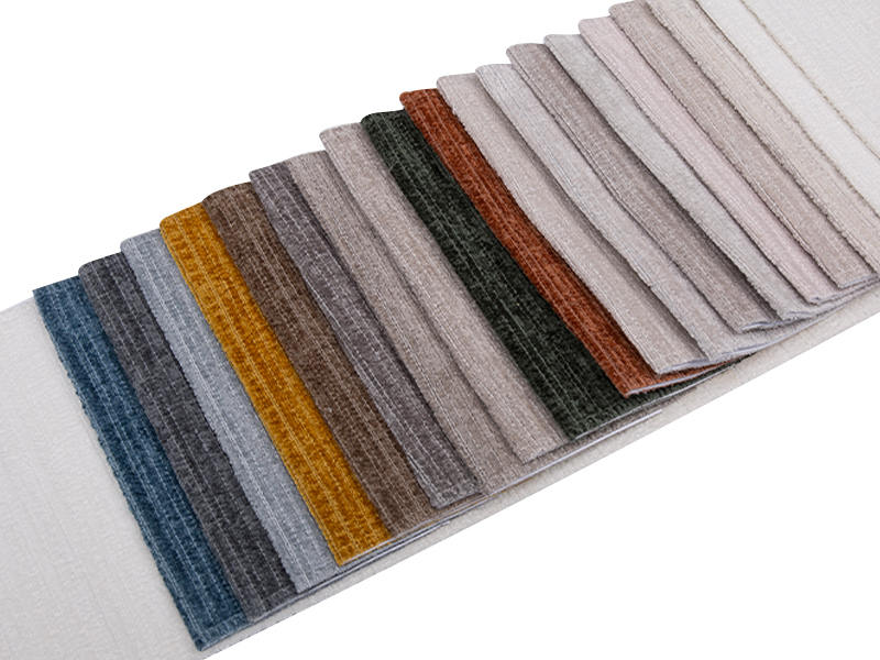 250 - 520gsm màu rắn chenille vải bọc