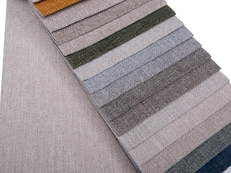 250 - 520gsm màu rắn chenille vải bọc
